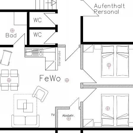 Apartman Hirsch Apartements Rheine
